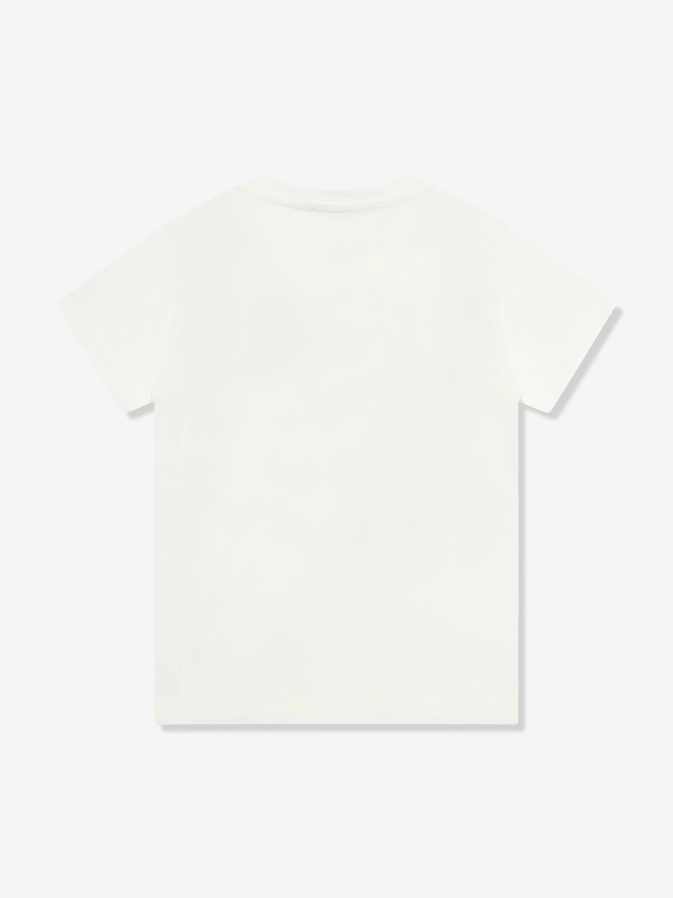 Roberto Cavalli Girls Embroidered Logo T-Shirt in White